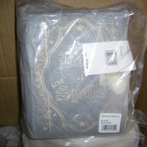 Betsey Johnson Kitsch Book Of Spells Black Crossbody Bag BJ33645F New Sealed - Picture 11 of 14